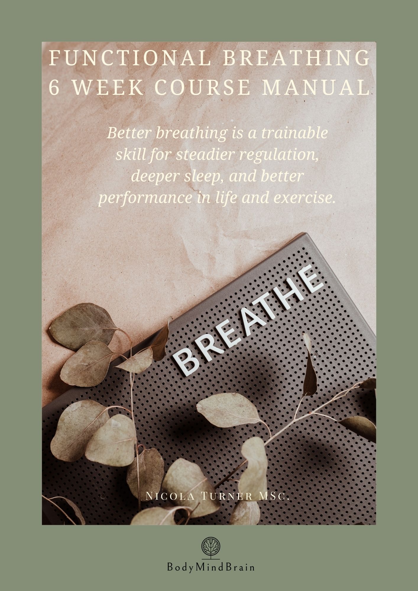 A picture of the functional breathing training manual