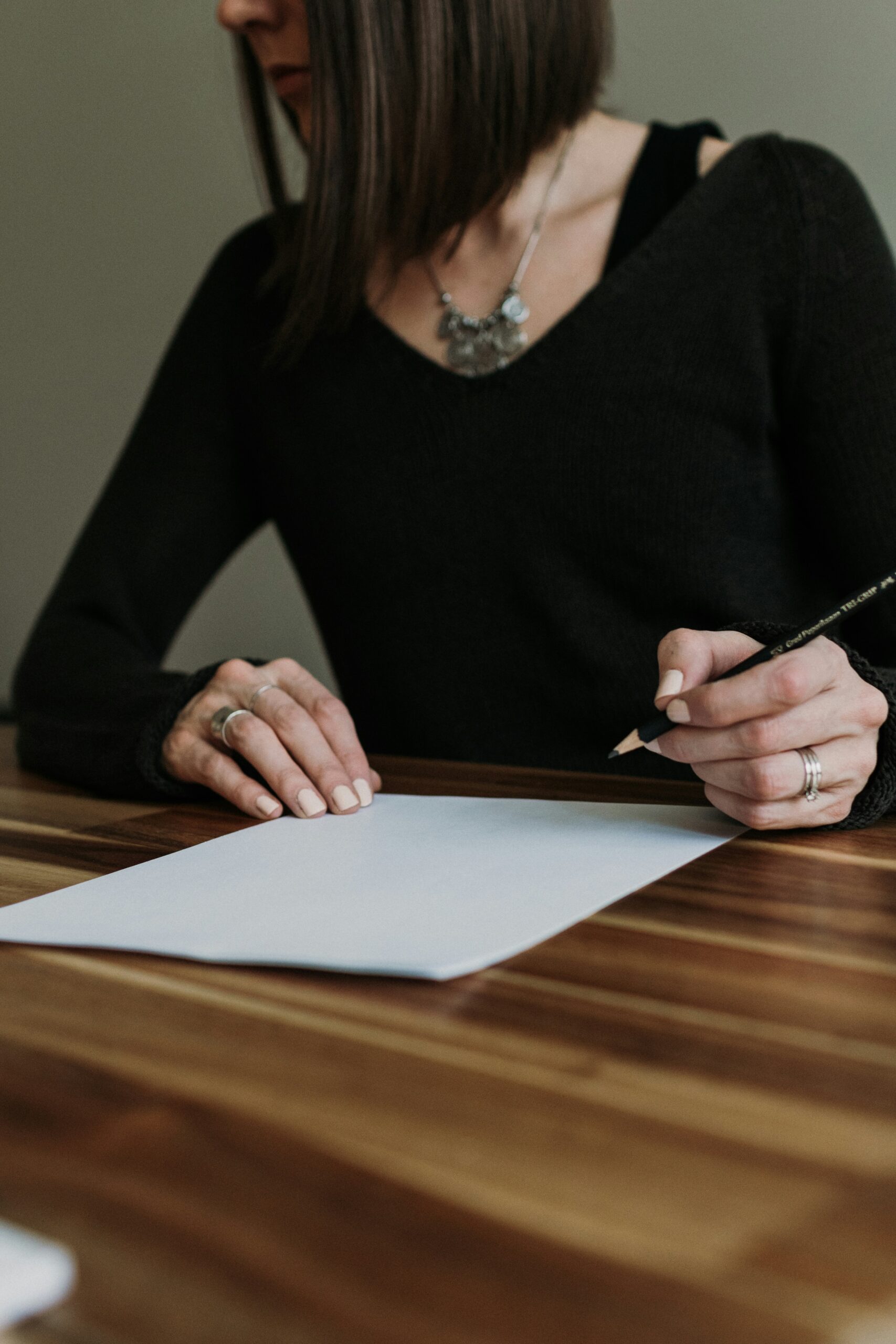 a woman breathing in a desert